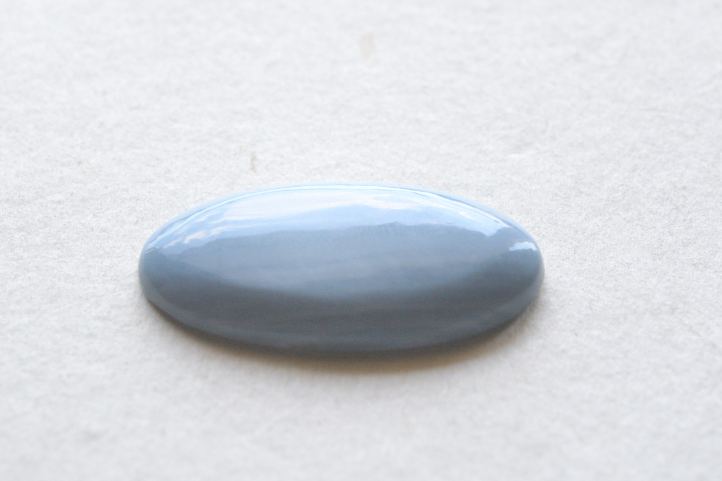 ブルーオパール（オワイヒーブルーオパール）【2】天然石ルース・カボション　（35.5×19mm）