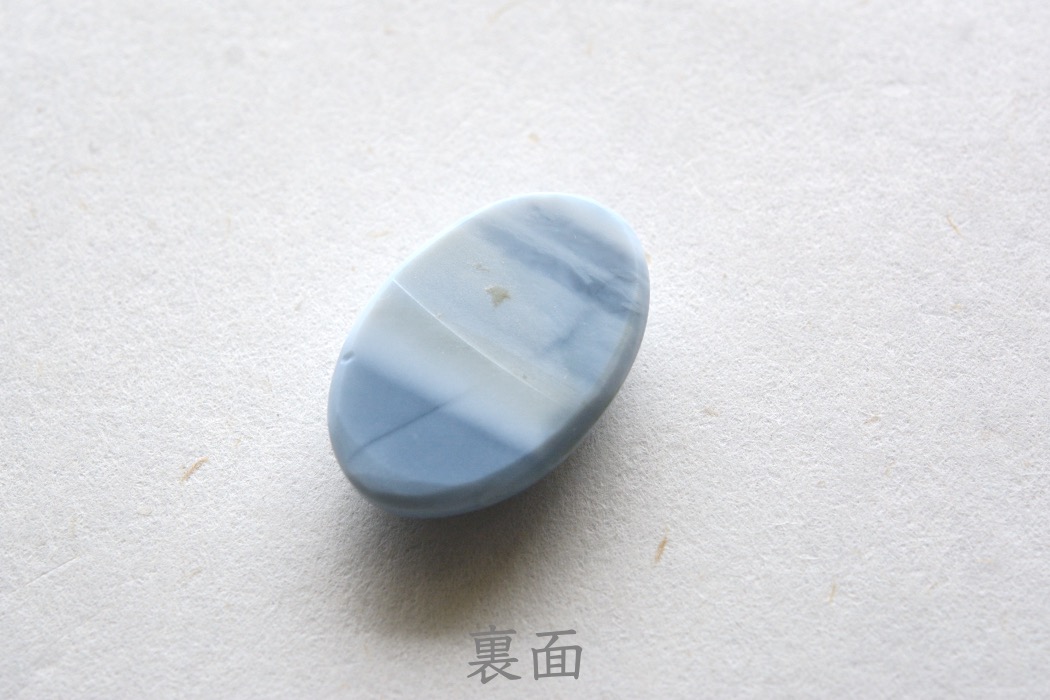 ブルーオパール（オワイヒーブルーオパール）【20】天然石ルース・カボション　（27.5×18.5mm）